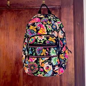 Vera Bradley Midnight With Mickey Backpack